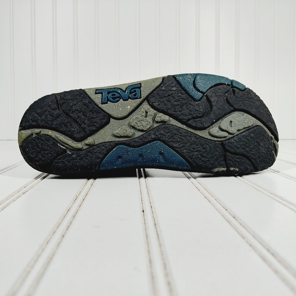 Teva Hurricane XLT2 Black Blue Slip On Comfy Flt Hiking Summer Sandals I633 - Picture 10 of 11
